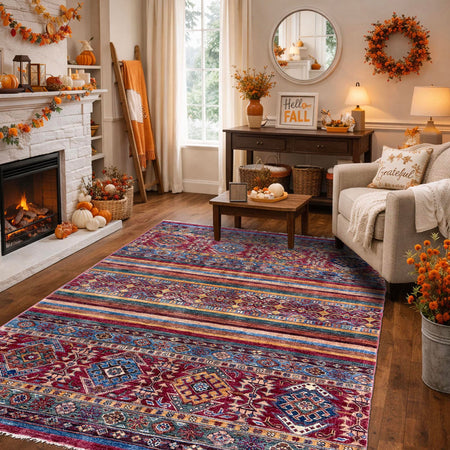 Oriental Khorjin Carpet 4' 1" x 6' 0" (ft) - No. Y39558