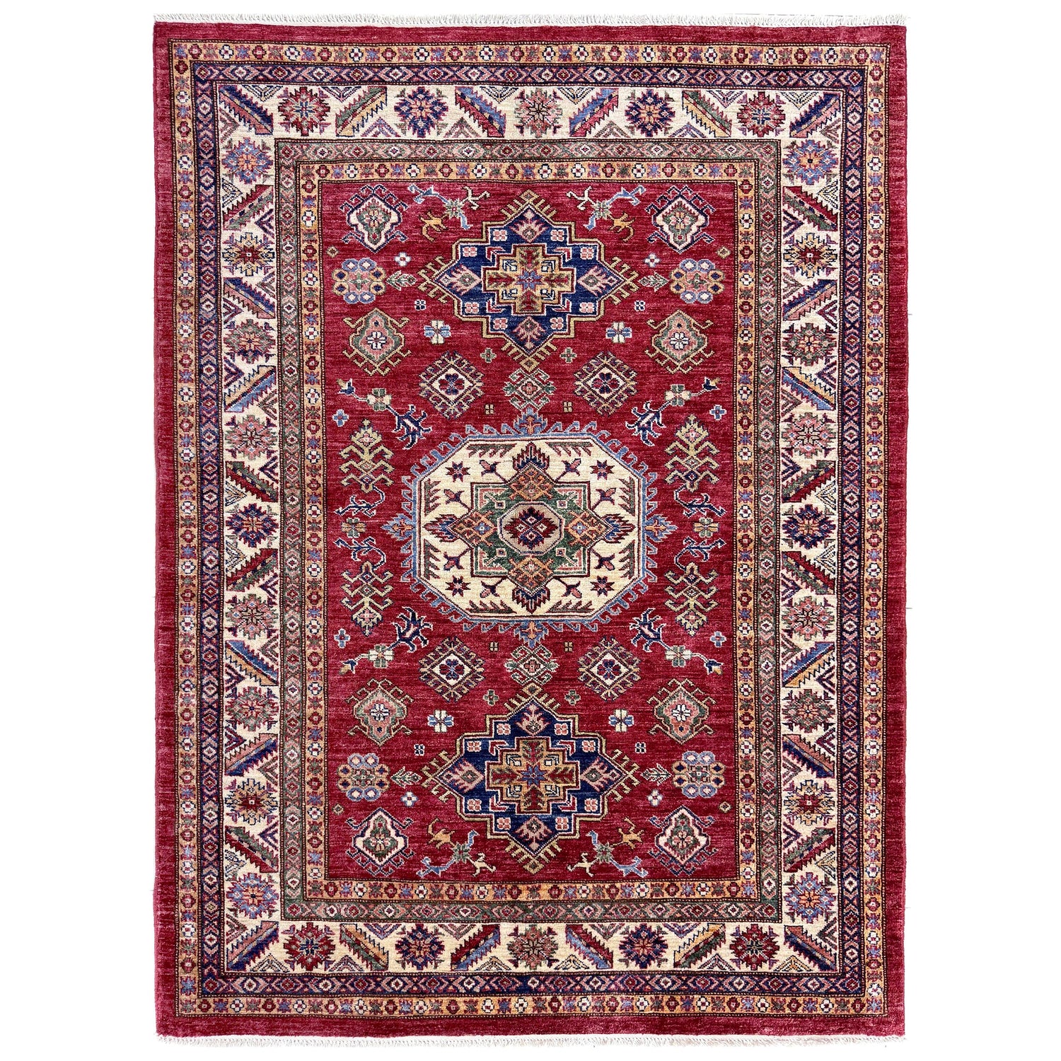 Supreme Kazak Carpet 5' 0" x 7' 6" (ft) - No. Y39559