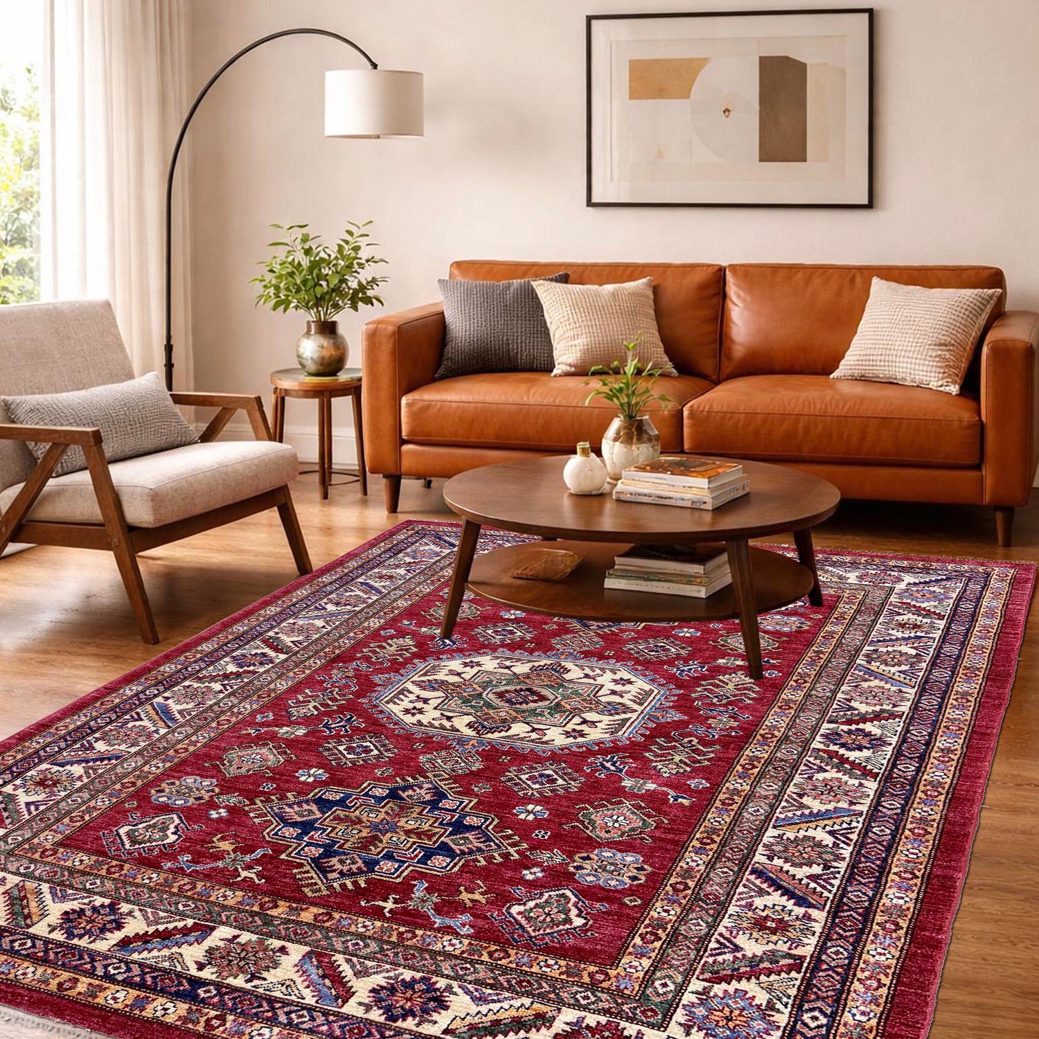 Supreme Kazak Carpet 5' 0" x 7' 6" (ft) - No. Y39559