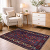 Hand Knotted Baluchi Rug 3' 3" x 4' 9" (ft) -No Y39564