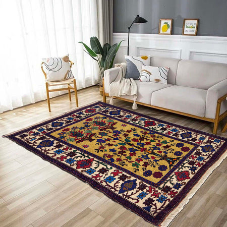 Handmade Balochi Rug 3' 1" x 4' 4" (ft) - No. Y39566