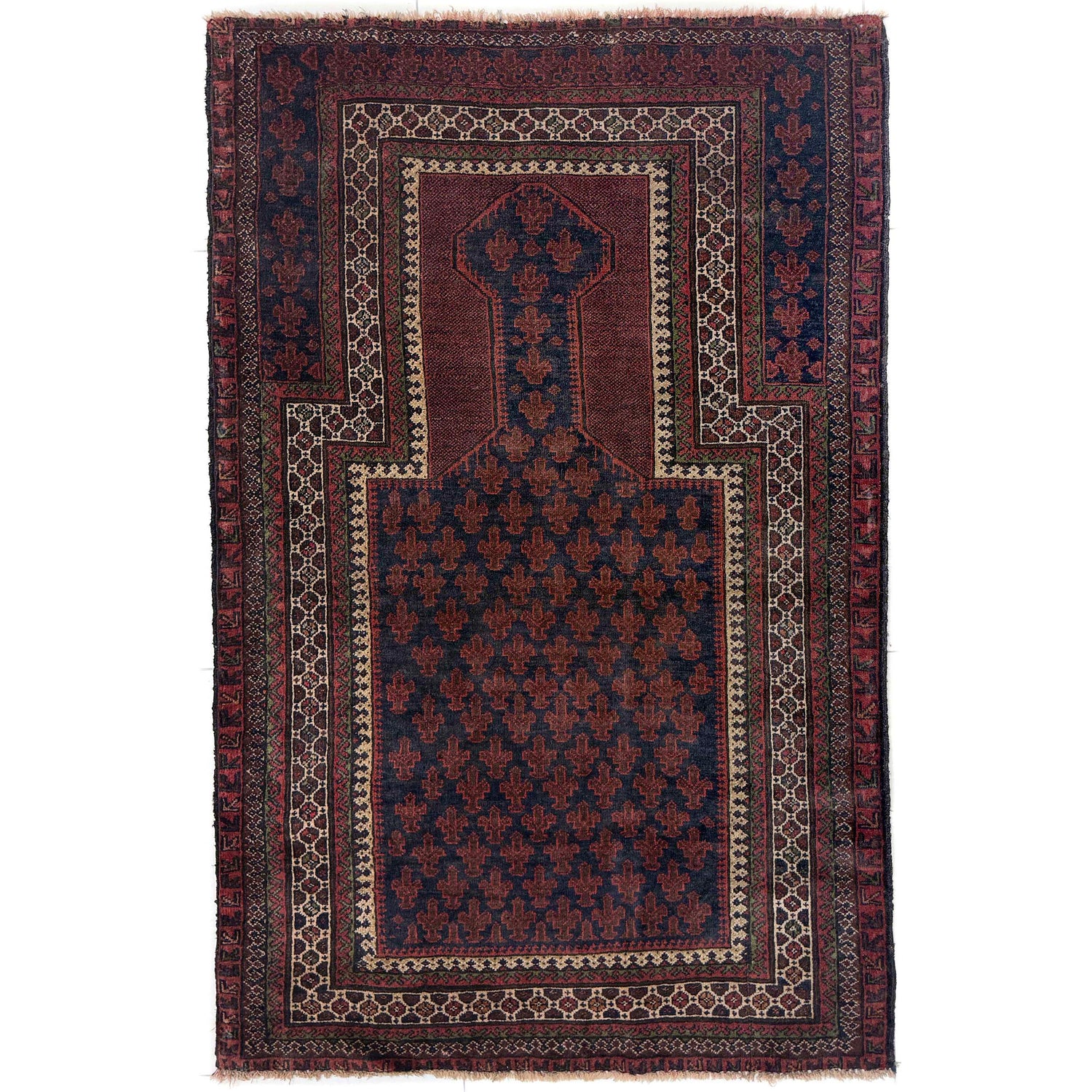 Fine Quality Prayer Rug 3' 0" x 4' 11" (ft) - No. Y39572