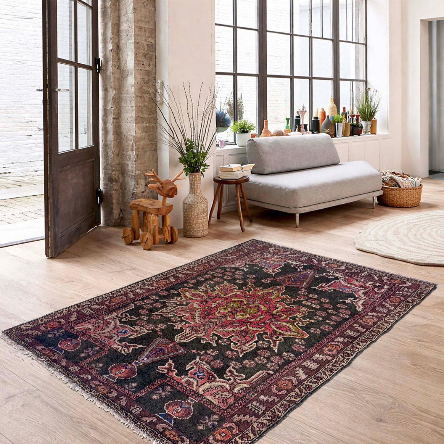 Handmade Balochi Rug 2' 11" x 4' 1" (ft) - No. Y39574