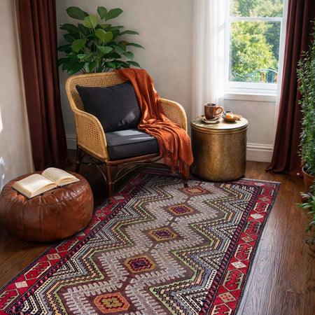 Handmade Balochi Rug 2' 9" x 4' 5" (ft) - No. Y39580