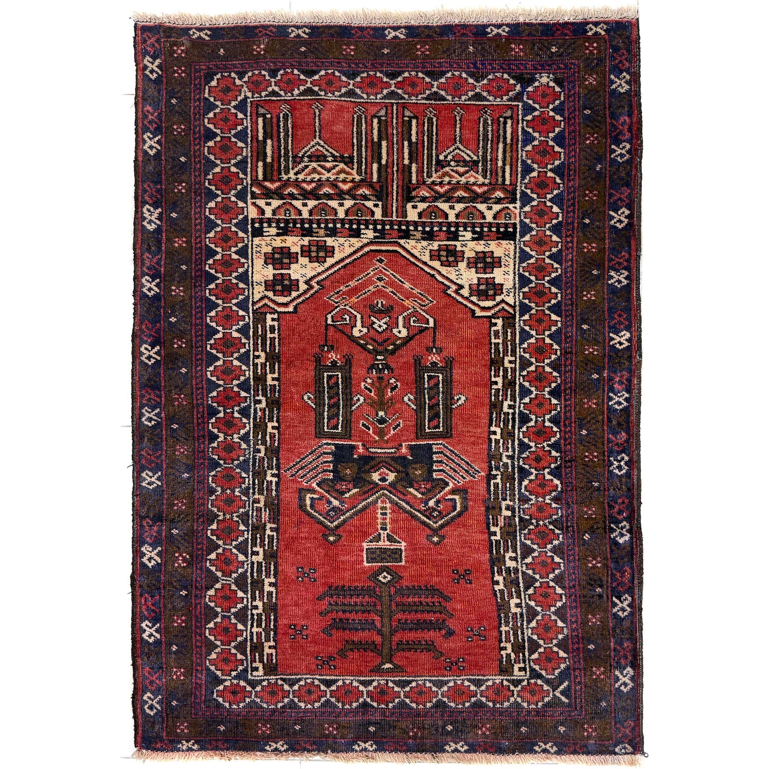 Handmade Jaye Namaz 2' 10" x 4' 3" (ft) - No. Y39581