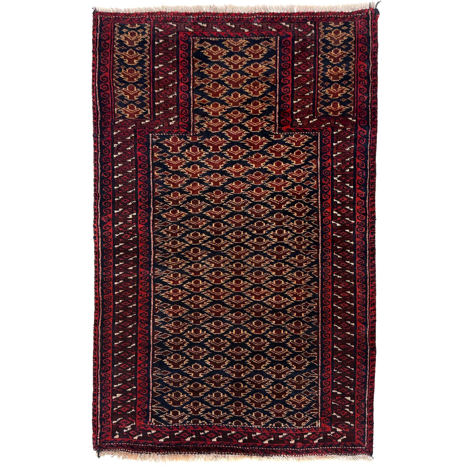 Handmade Jaye Namaz 2' 7" x 4' 1" (ft) - No. Y39582