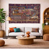 Handmade Picture Rug 2' 11" x 4' 4" (ft)- No. Y39583