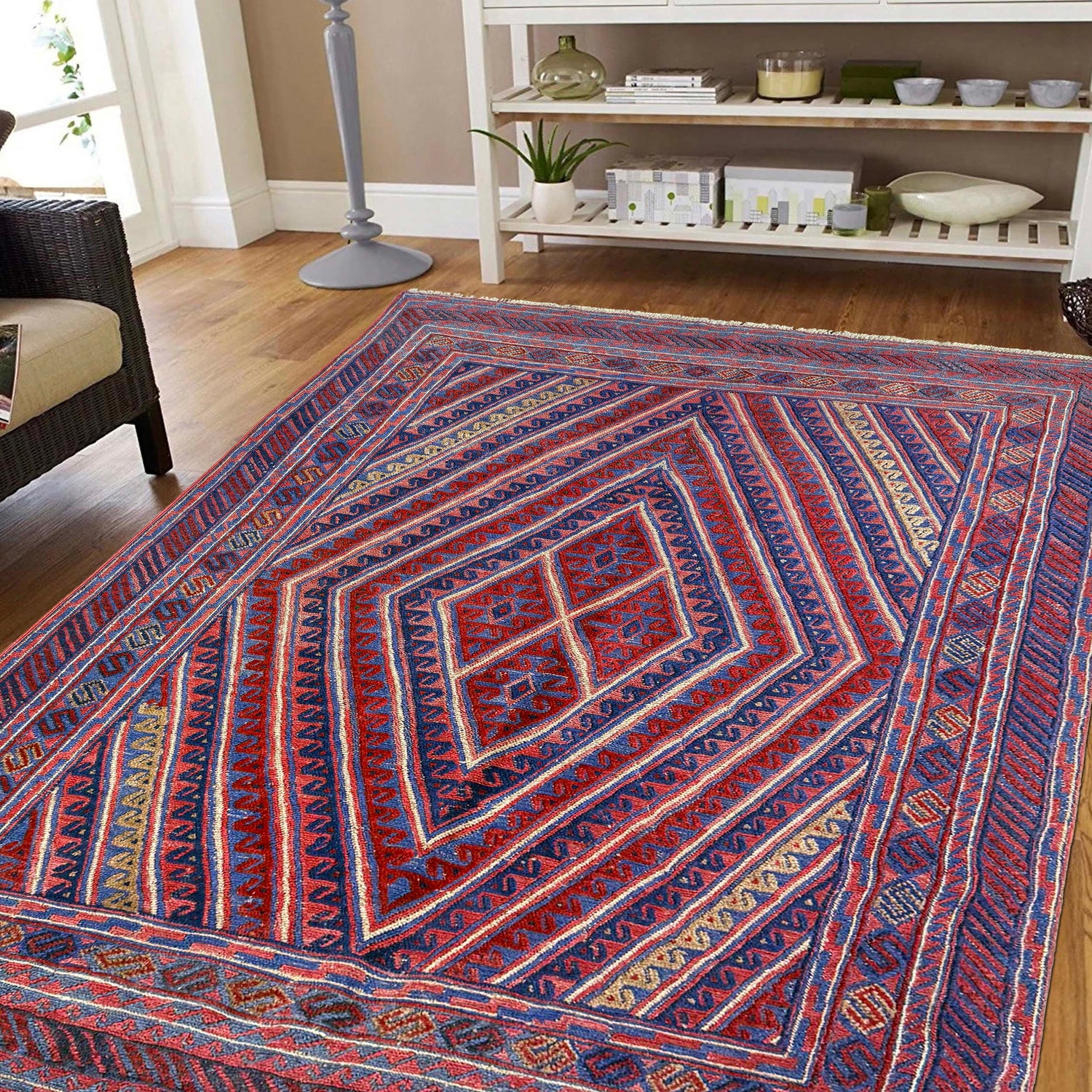 Multi Color Mashwani Rug 4' 11" x 6' 0" (ft) - No. Y39584