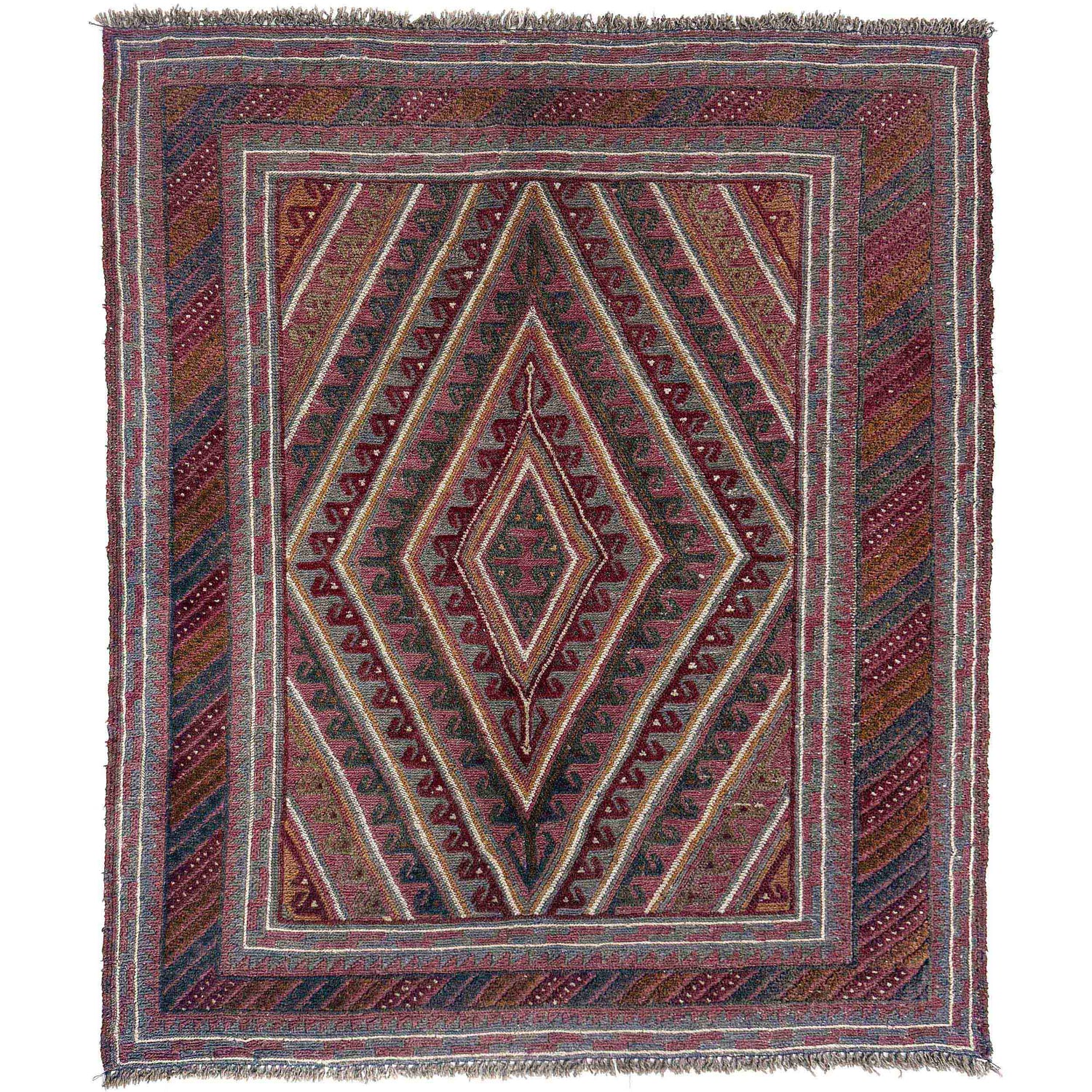 Small Square Rug 3' 10" x 4' 4" (ft) - No. Y39587