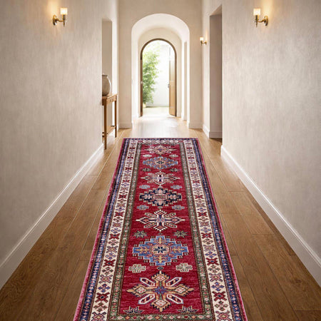 Premium Quality Kazak Runner Rug 1' 11" x 5' 6" (ft) - No. Y39592