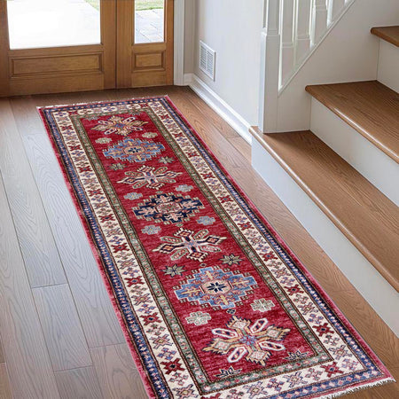 Luxury Kazak Qaleen Runner 2' 0" x 5' 6" (ft) - No. Y39593