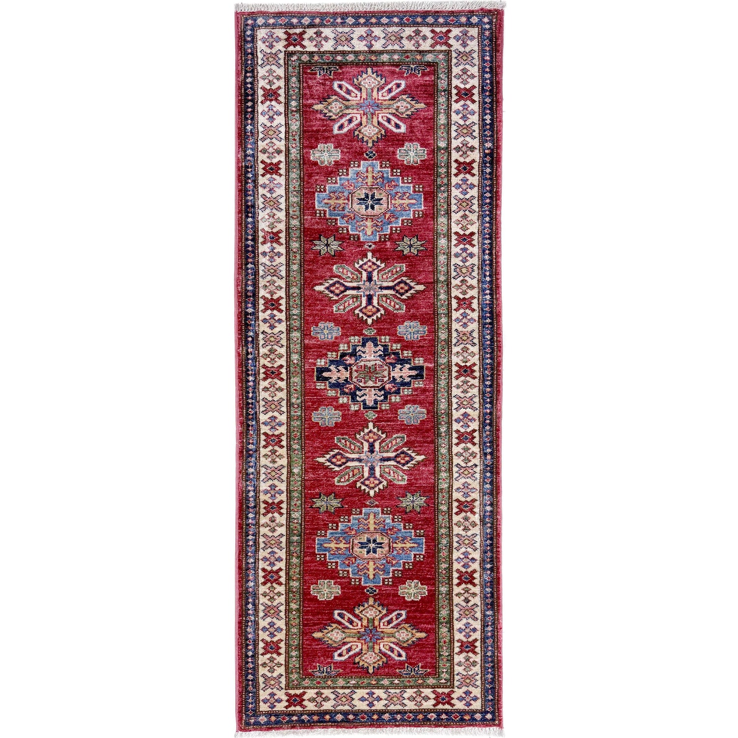Supreme Kazak Runner Carpet 2' 0" x 5' 5" (ft) - No. Y39594