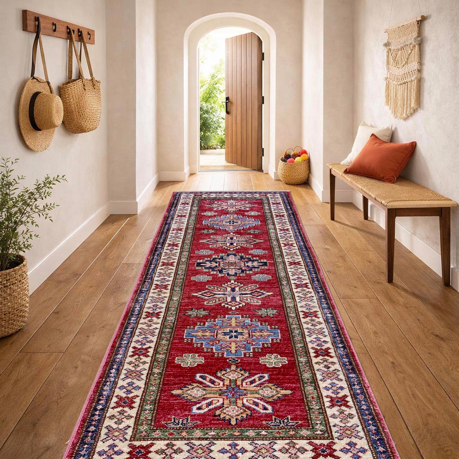 Supreme Kazak Runner Carpet 2' 0" x 5' 5" (ft) - No. Y39594