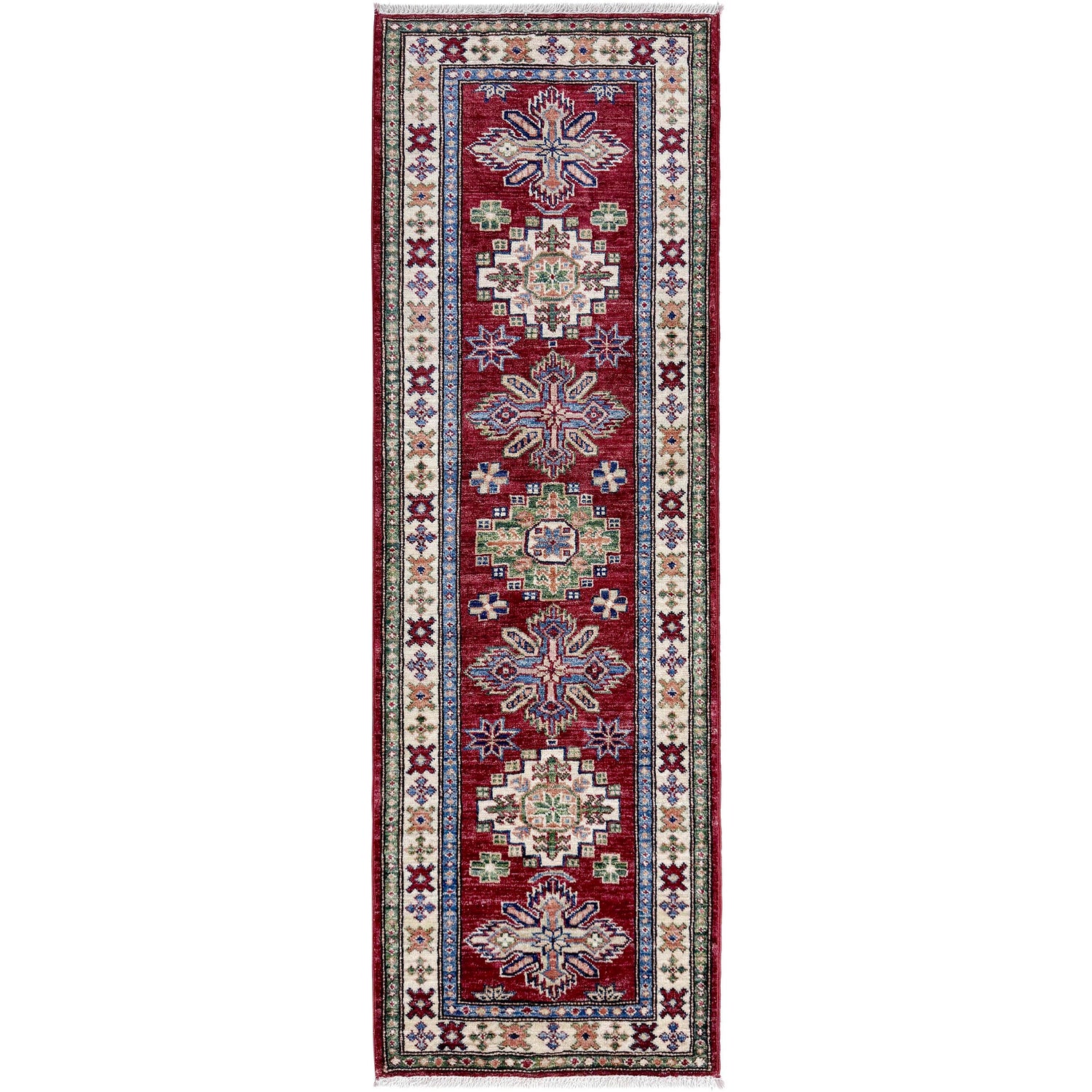 Premium Quality Kazak Runner Rug 2' 0" x 5' 9" (ft) - No. Y39595