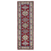 Luxury Kazak Qaleen Runner 1' 11" x 5' 9" (ft) - No. Y39596
