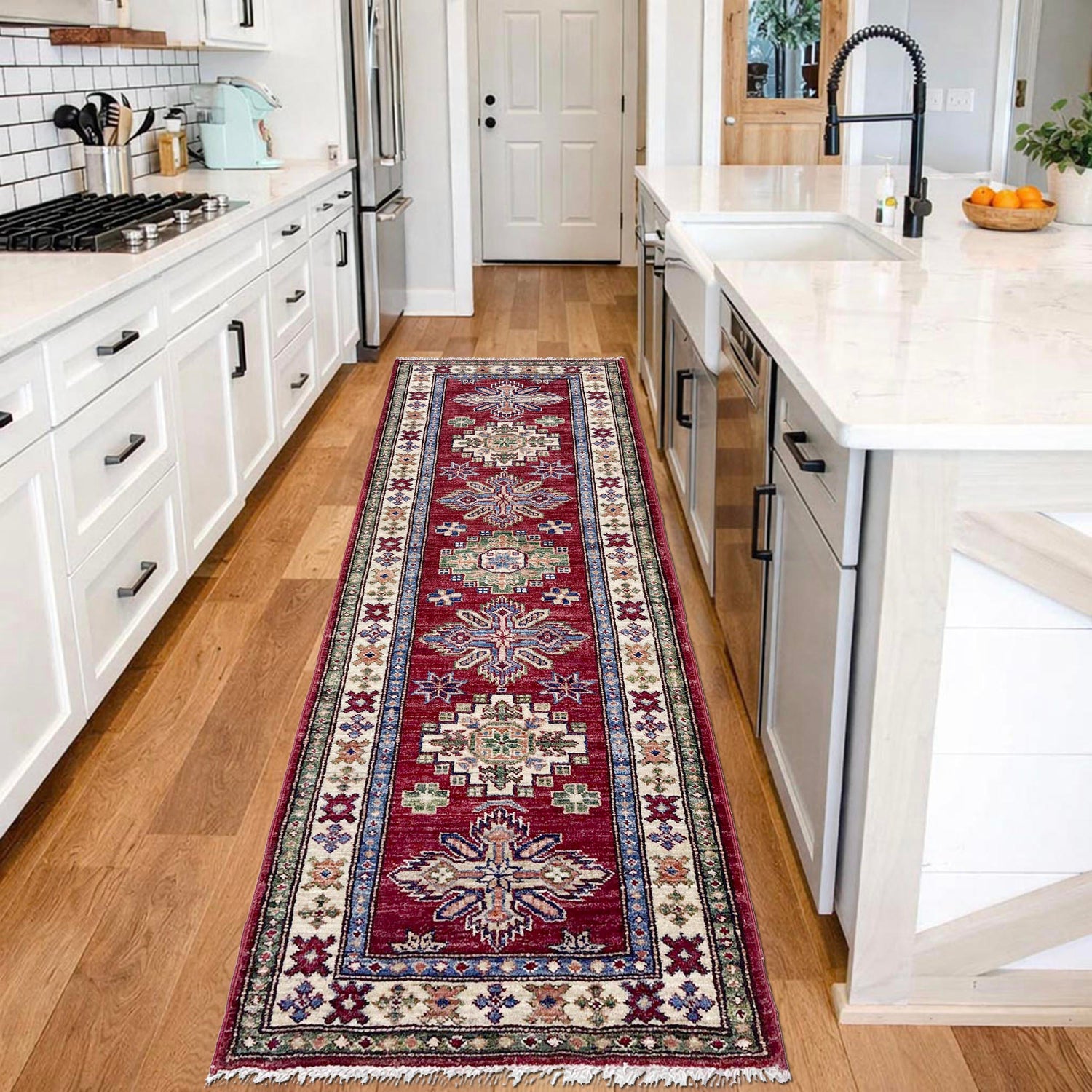 Supreme Kazak Runner Carpet 2' 0" x 5' 9" (ft) - No. Y39597