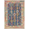 Handmade Vegetable Kilim 5' 10" x 8' 2" (ft) - No. Y39634