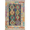 Handmade Vegetable Kelim 3' 3" x 4' 11" (ft) - No. Y39671