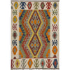 Handmade Vegetable Kilim 3' 6" x 4' 9" (ft) - No. Y39672