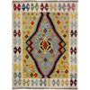 Handmade Vegetable Kelim 3' 5" x 4' 9" (ft) - No. Y39674