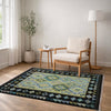 Handmade Vegetable Kelim 3' 5" x 4' 10" (ft) - No. Y39675
