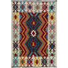 Handmade Vegetable Kelim 3' 5" x 4' 11" (ft) - No. Y39678