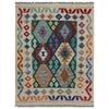 Handmade Vegetable Kelim 3' 1" x 4' 2" (ft) - No. Y39727