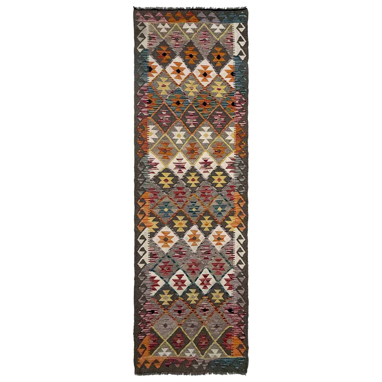 Vegetable Kelim Runner 2' 9" x 9' 6" (ft) - No. Y39729