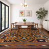 Hand Knotted Multi Kilim 6' 2" x 9' 9" (ft) - No. Y39731