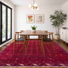 Hand Knotted Bokhara Wool Carpet 6' 7" x 8' 3" (ft) - No. Y39870