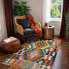 Handmade Vegetable Kilim 2' 9" x 3' 11" (ft) - No. Y39923