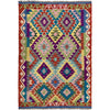 Handmade Vegetable Kilim 3' 5" x 4' 10" (ft) - No. Y39935