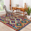 Handmade Vegetable Kilim 3' 5" x 4' 10" (ft) - No. Y39935