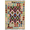 Handmade Vegetable Kilim 3' 7" x 4' 7" (ft) - No. Y39937