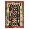 Handmade Vegetable Kelim 3' 5" x 4' 11" (ft) - No. Y39938