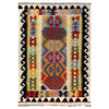 Handmade Vegetable Kilim 3' 6" x 4' 10" (ft) - No. Y39941
