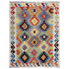 Handmade Vegetable Kilim 3' 7" x 4' 11" (ft) - No. Y39942