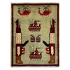 Hand Knotted War Rug 2' 0" x 2' 8" (ft) - No. Y39945