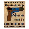 Hand Knotted War Rug 2' 0" x 2' 6" (ft) - No. Y39949