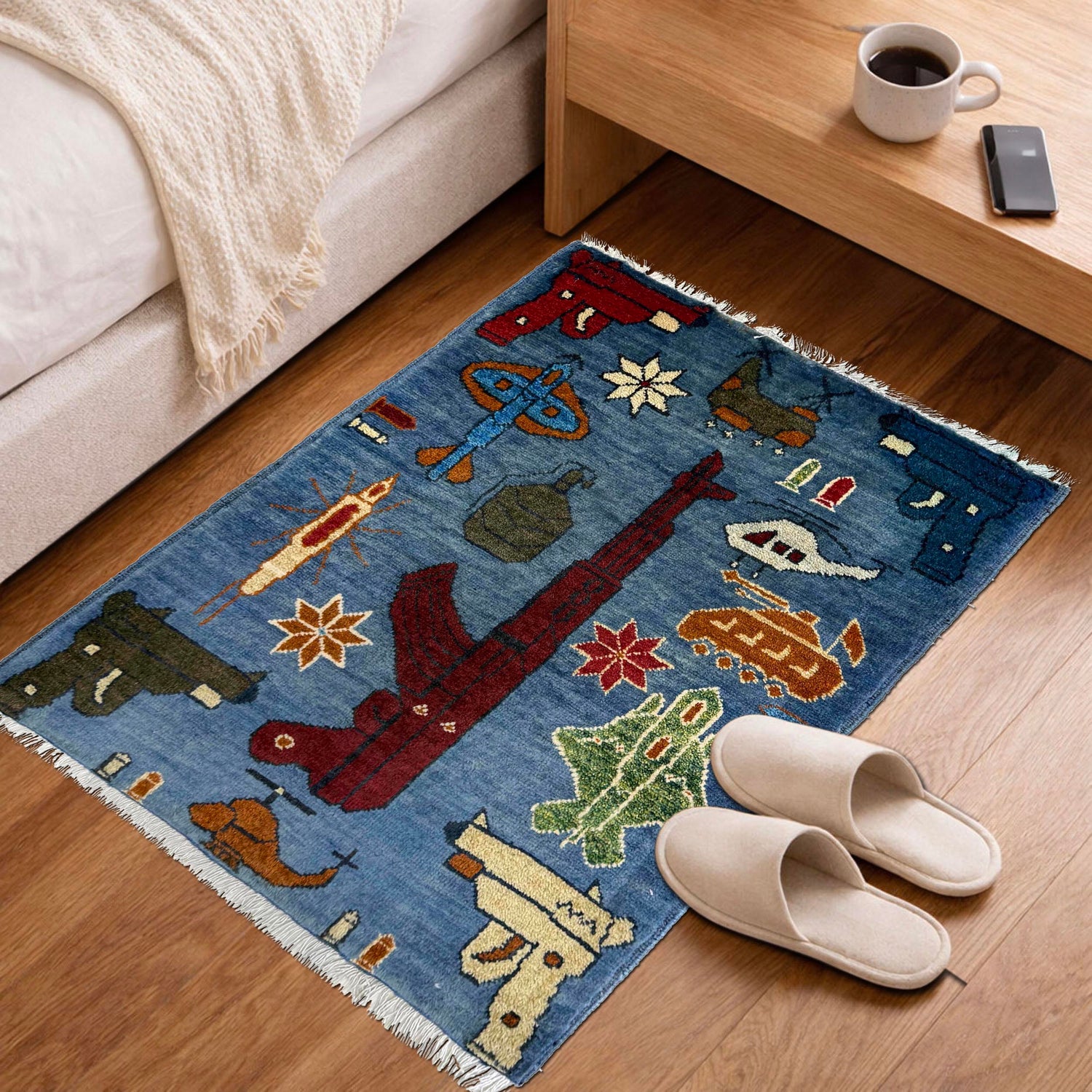 War Rug 1' 11" x 2' 7" (ft) - No. Y39950