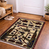 Hand Knotted War Rug 1' 11" x 2' 5" (ft) - No. Y39954