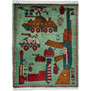 Hand Knotted War Rug 2' 0" x 2' 7" (ft) - No. Y39955