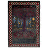 Charcoal Grey War Rug 1' 11" x 2' 9" (ft) - No. Y39977