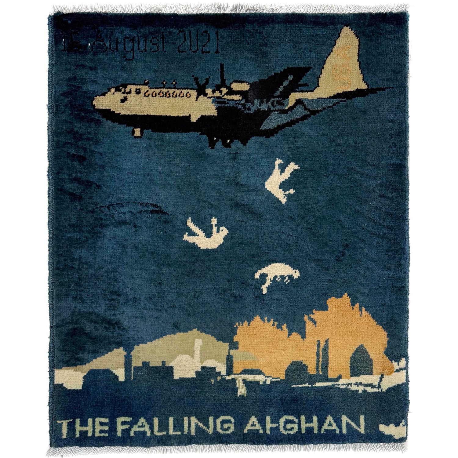 Handmade War Rug 2' 0" x 2' 5" (ft) - No. Y39978