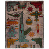 Hand Knotted War Rug 1' 11" x 2' 6" (ft) - No. Y39980