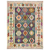 Handmade Vegetable Kilim 5' 8" x 8' 2" (ft) - No. Y39991