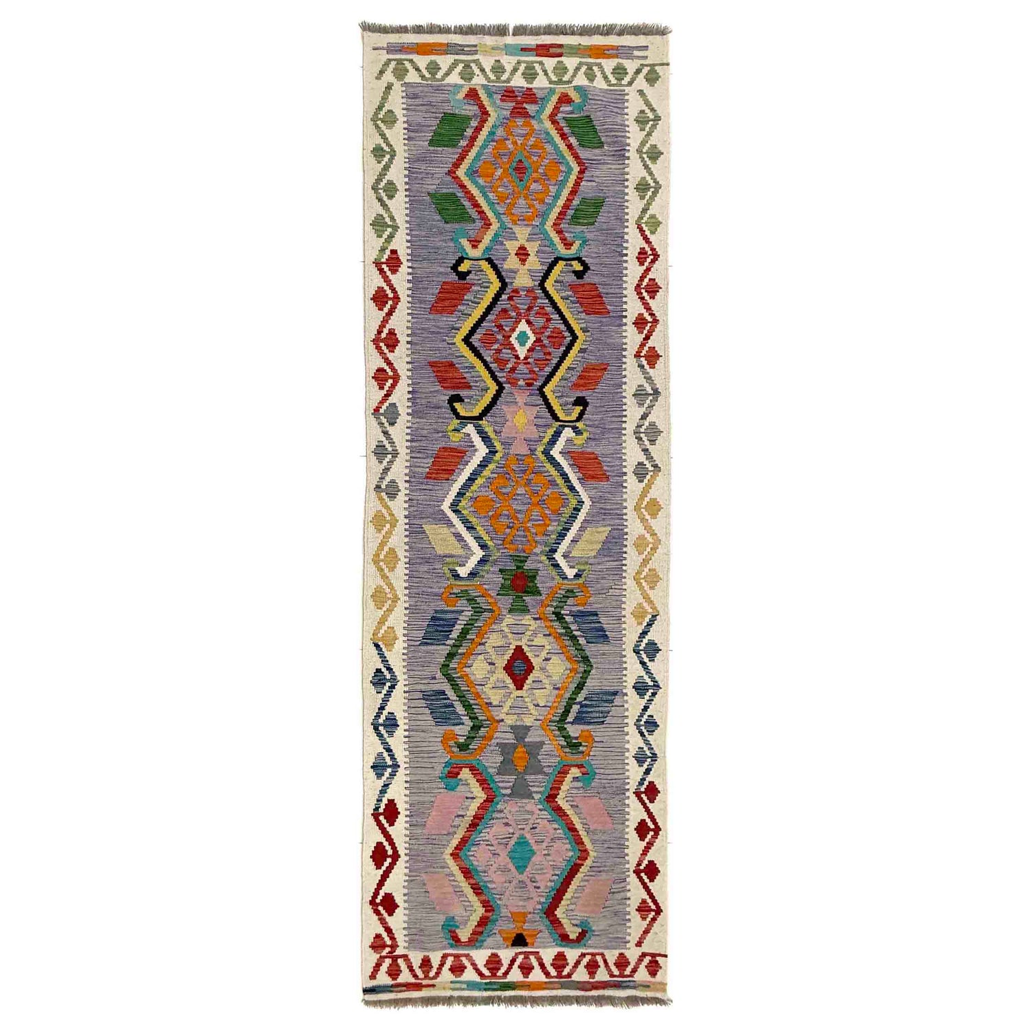 Vegetable Kilim Runner 2' 11" x 9' 9" (ft) - No. Y39992