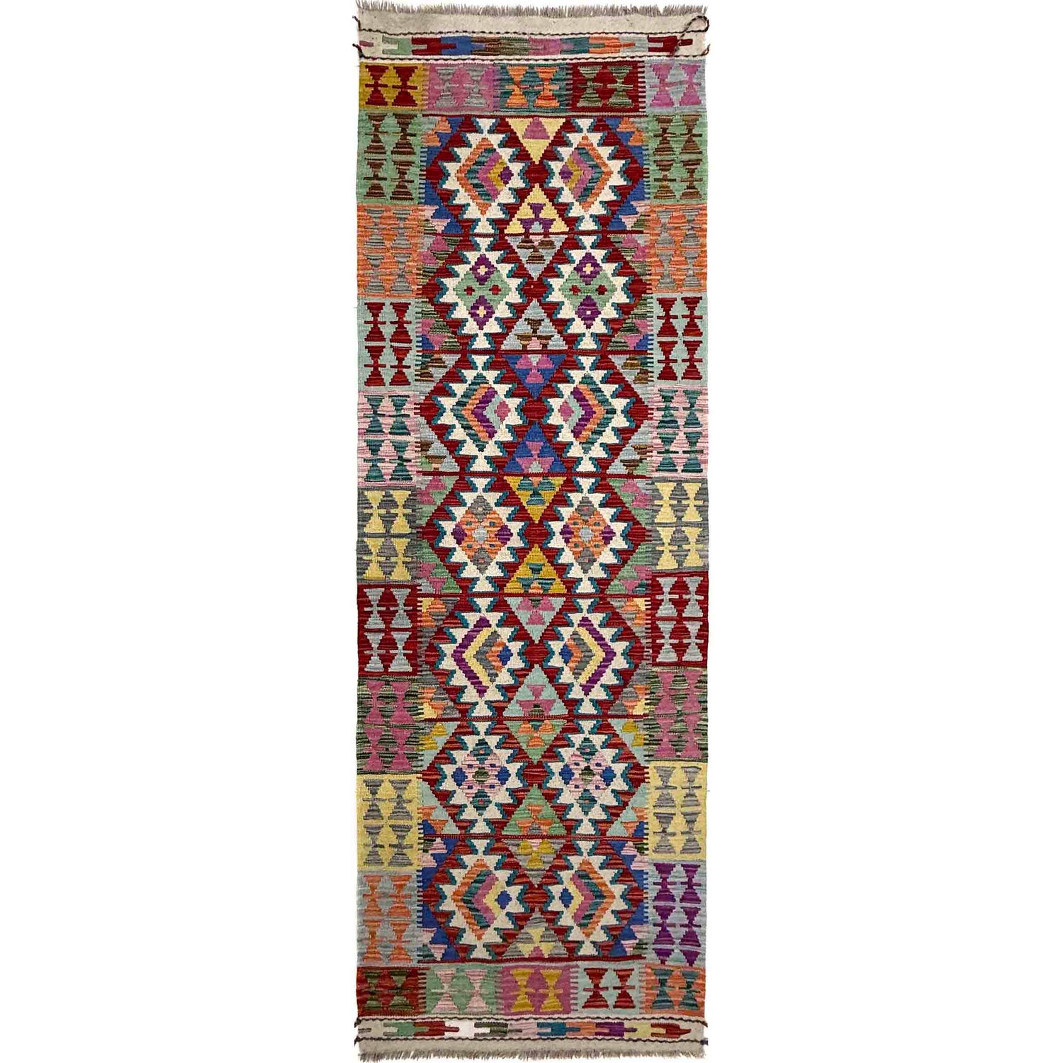 Vegetable Kelim Runner 2' 8" x 8' 3" (ft) - No. Y39999