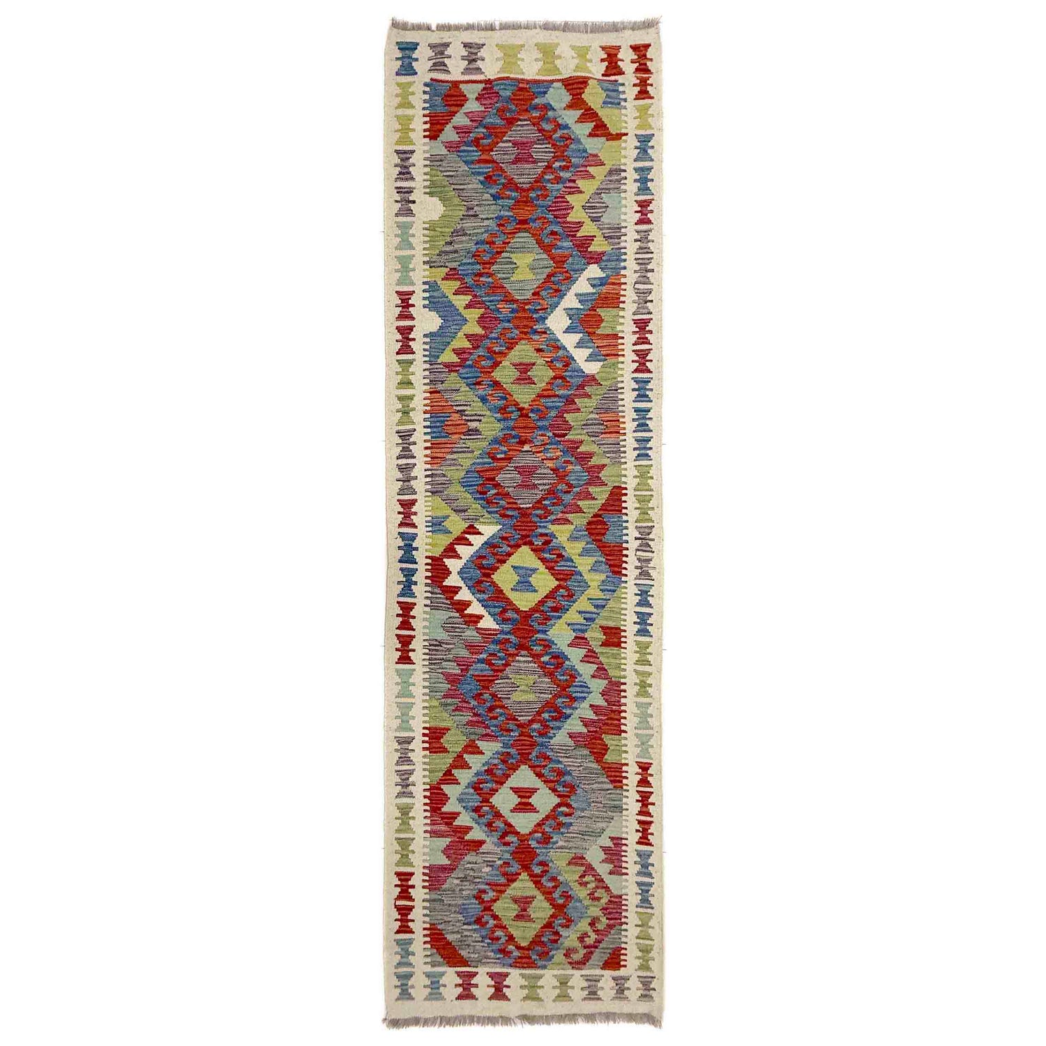 Vegetable Kilim Runner 2' 6" x 9' 5" (ft) - No. Y40001