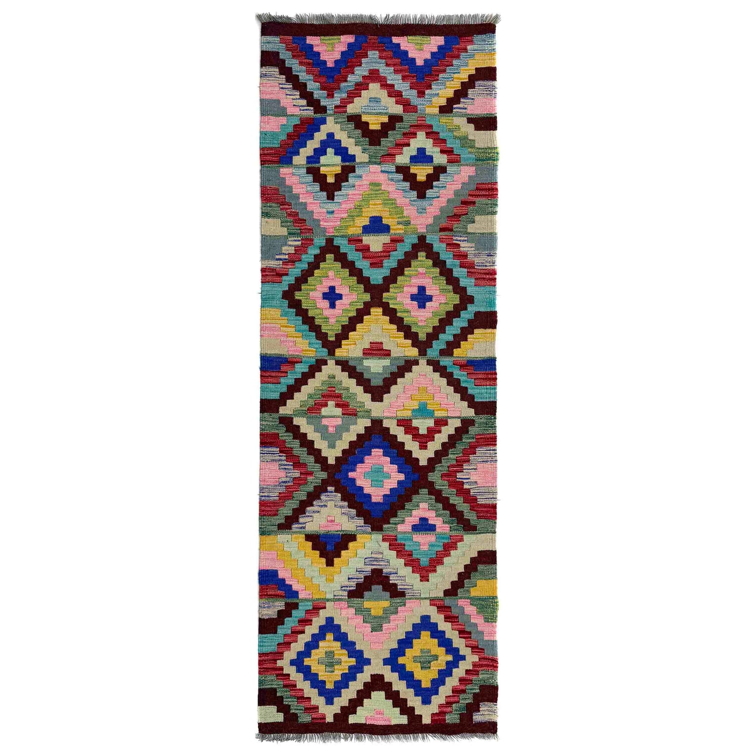 Vegetable Kilim Runner 2' 3" x 6' 9" (ft)- No. Y40005